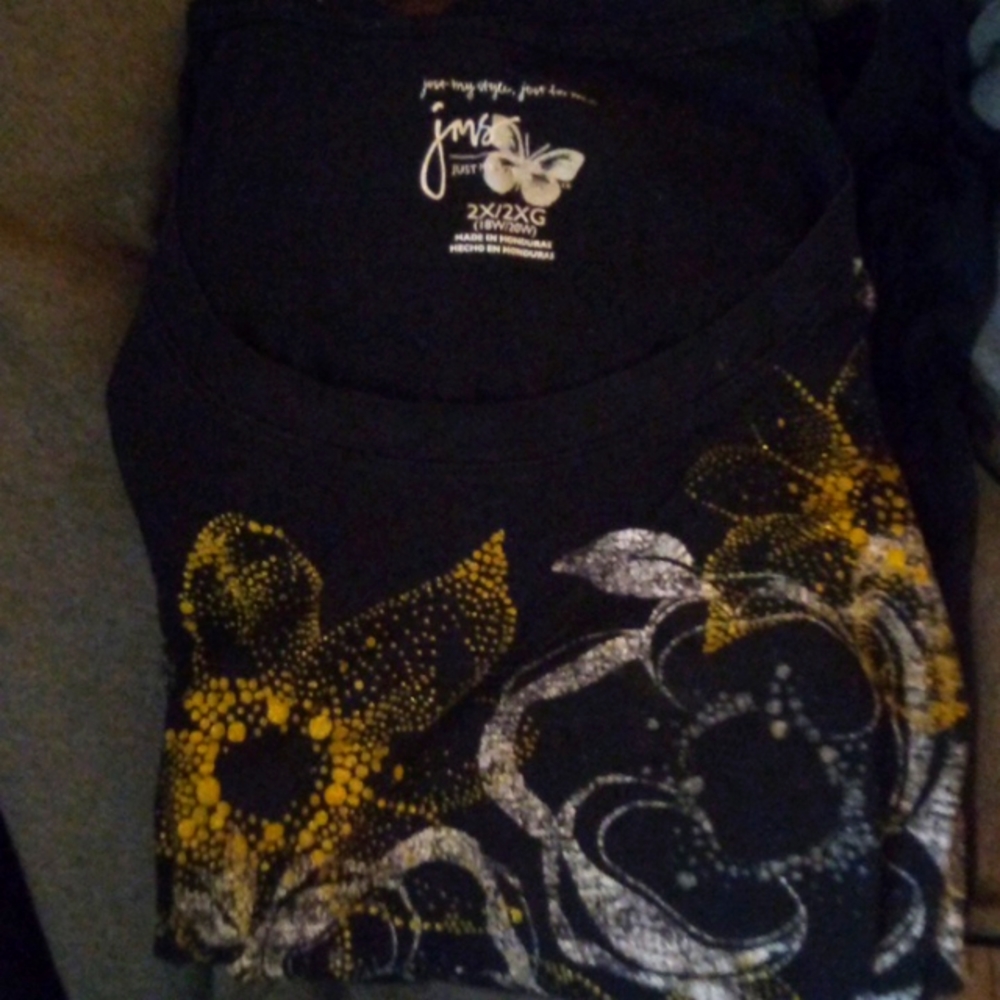 JUST MY SIZE 2X/2XG WOMENS LONG SLEEVE